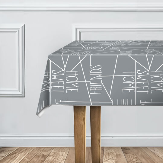 Tischdecke Monte Carlo Credo silber image number null